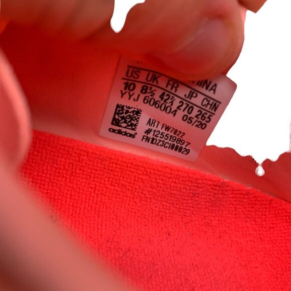 2020 Adidas Solar Boost 19 Salmon Pink Size 10 - Picture 14 of 14